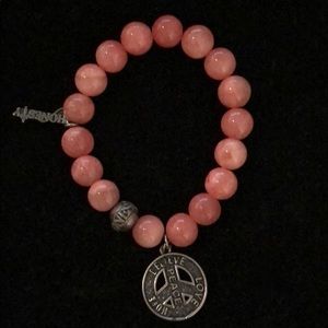 Honesty Pink Coral Bracelet